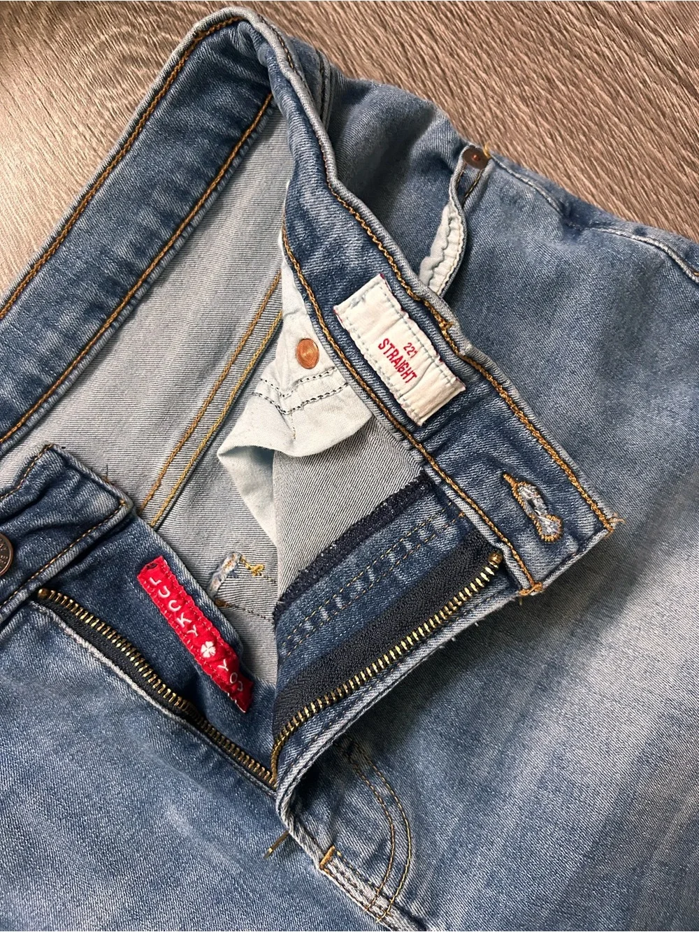 Lucky Brand Light Blue Straight Men's Jeans